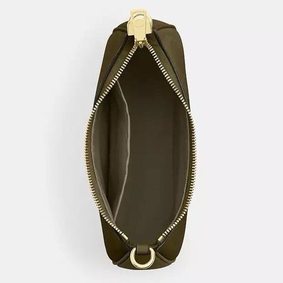 NWT Coach Outlet Teri Shoulder Bag Signature Canvas CAL51 IMOLV Olive - Picture 12 of 12